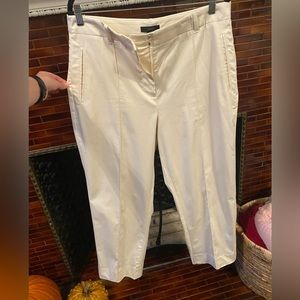 J Crew women’s cotton pants - cream